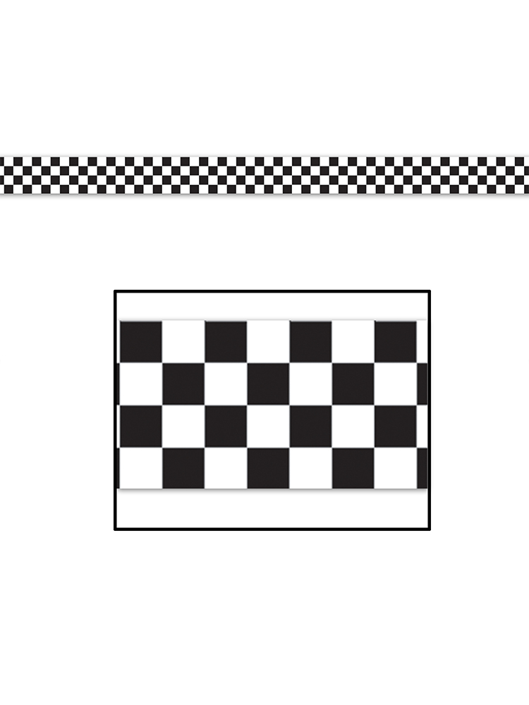 Checkered Poly Decorating Material