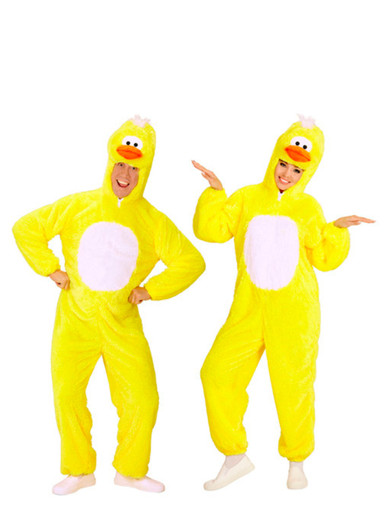 Plush Duckling (Hooded Jumpsuit With Mask)