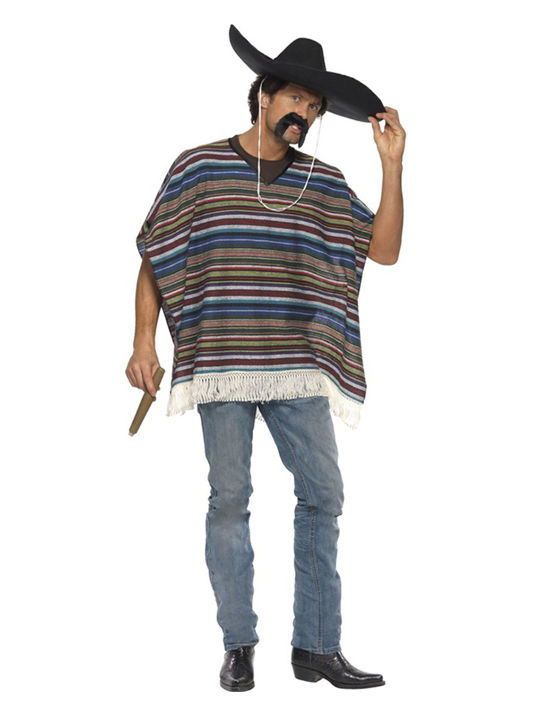 Authentic Looking Poncho (12345)