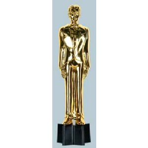 Awards Night Male Statuette 9 inches (Quantity 1)  