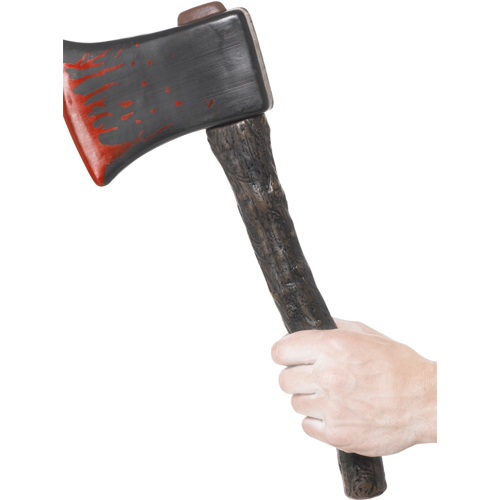 Axe With Blood Splatter