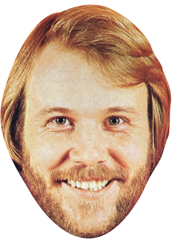 Benny Andersson Young Face Mask
