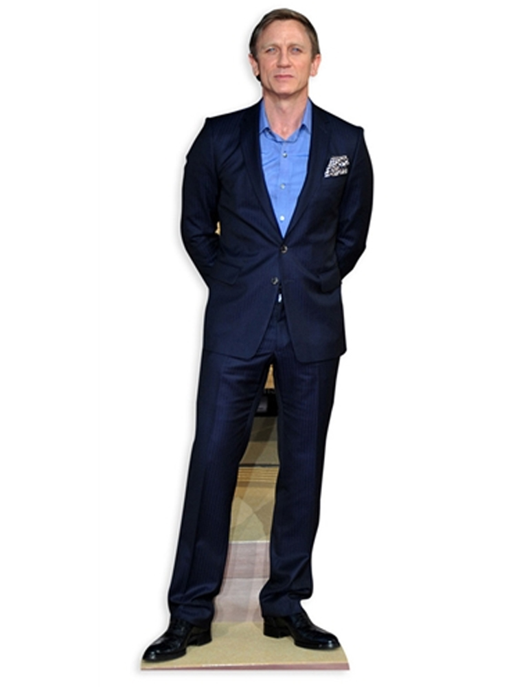 Daniel Craig Life-size Cardboard Cutout