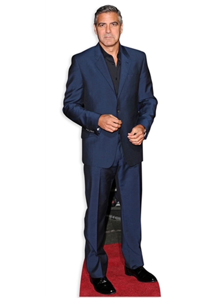 George Clooney Life-sized Cardboard Cutout - Novelties (Parties) Direct Ltd