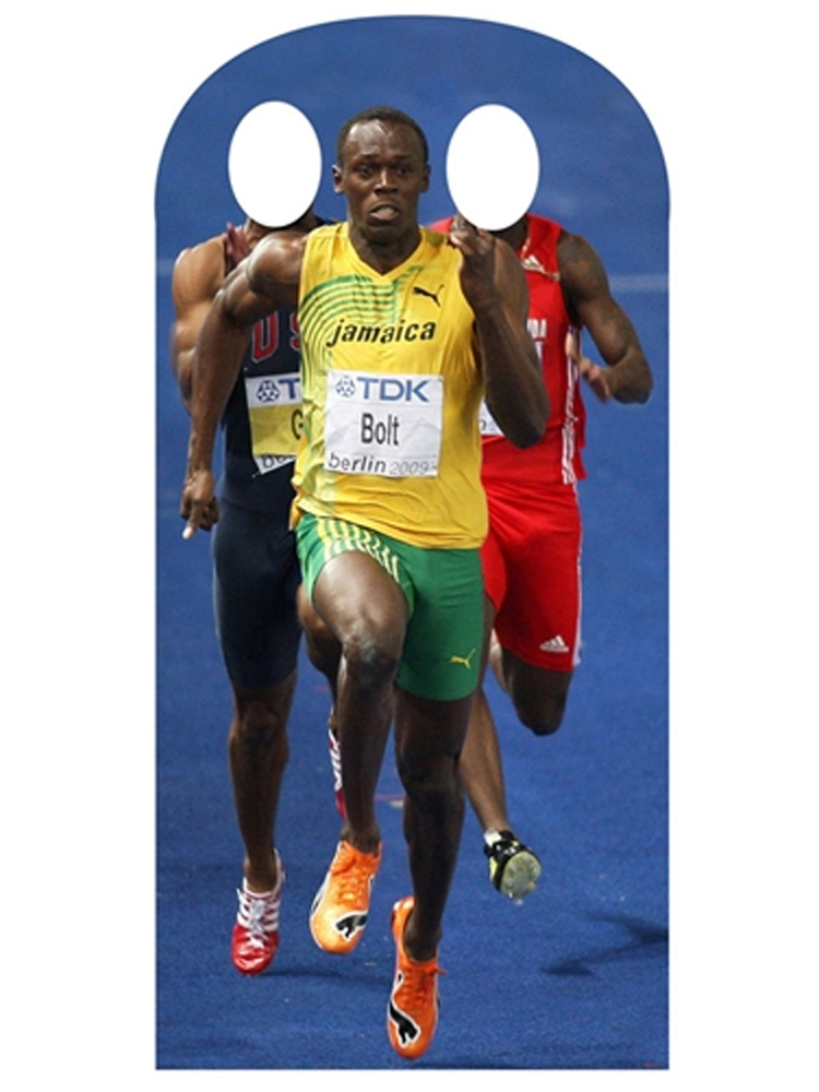 Usain Bolt Stand- In Life-size Cardboard Cutout
