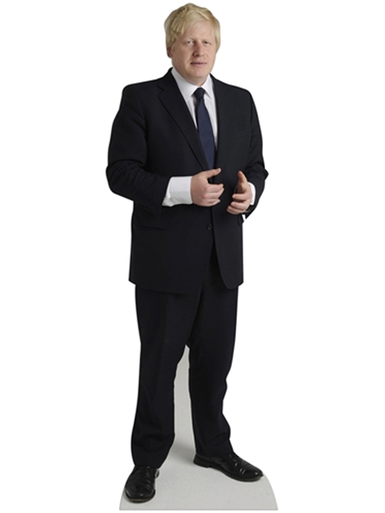 Boris Johnson Cardboard Cutout Conservative Party