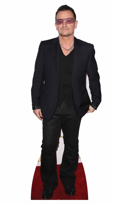 Bono Life-sized cardboard cutout