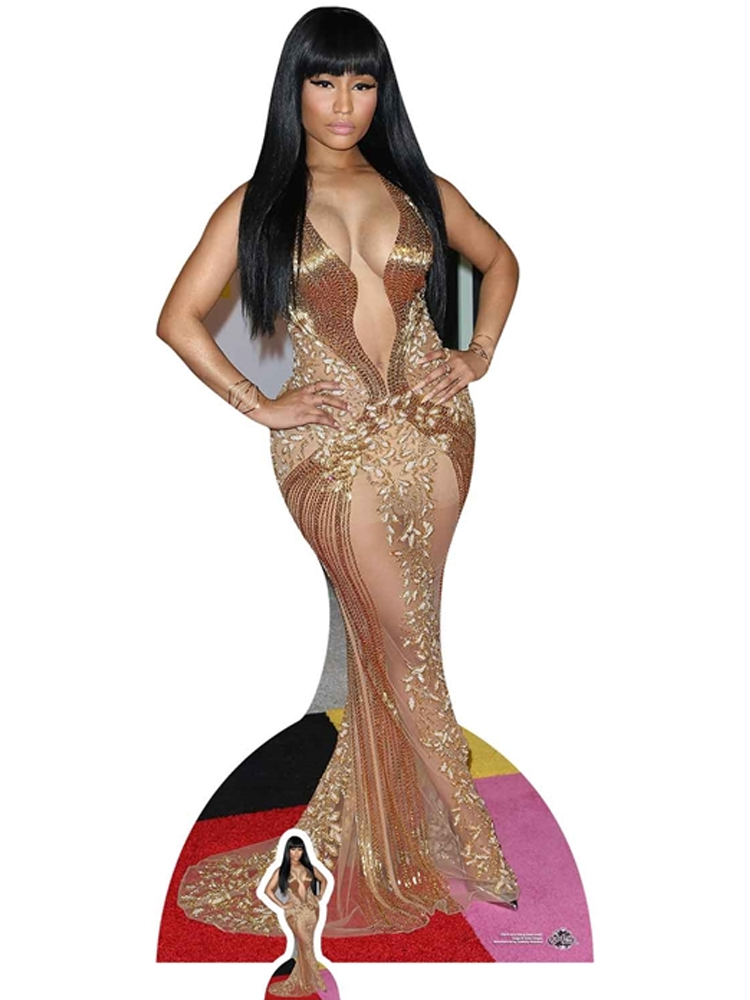 Nicki Minaj (Gold Dress)