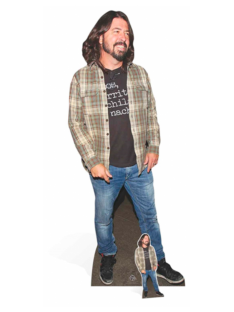 Dave Grohl  Life-sized cardboard cutout