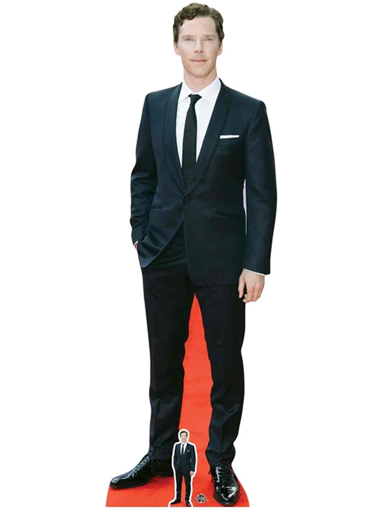  Benedict Cumberbatch Smart White Pocket Square