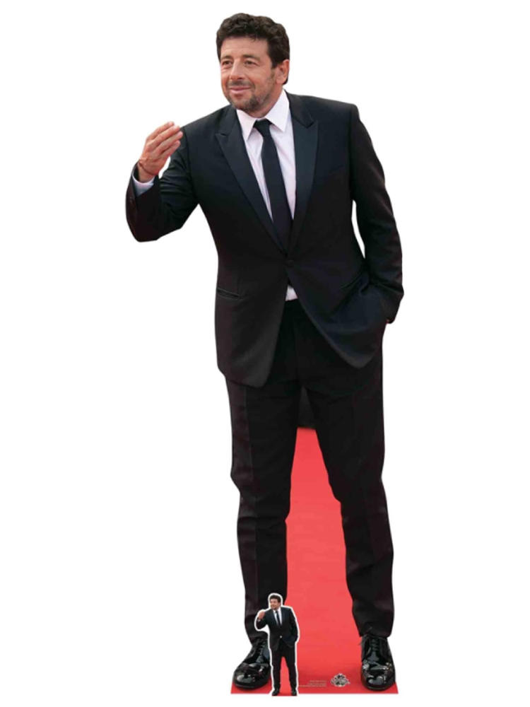 Patrick Bruel Suit Cardboard Cutout