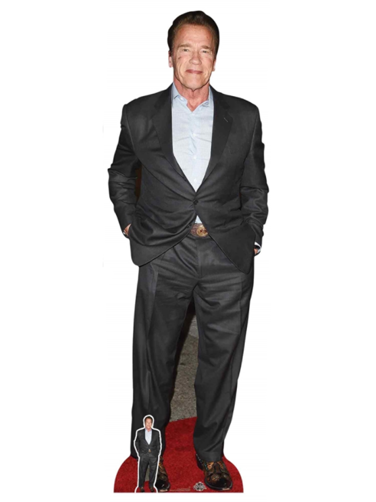 Arnold Schwarzenegger Cardboard Cutout with Free Mini Standee