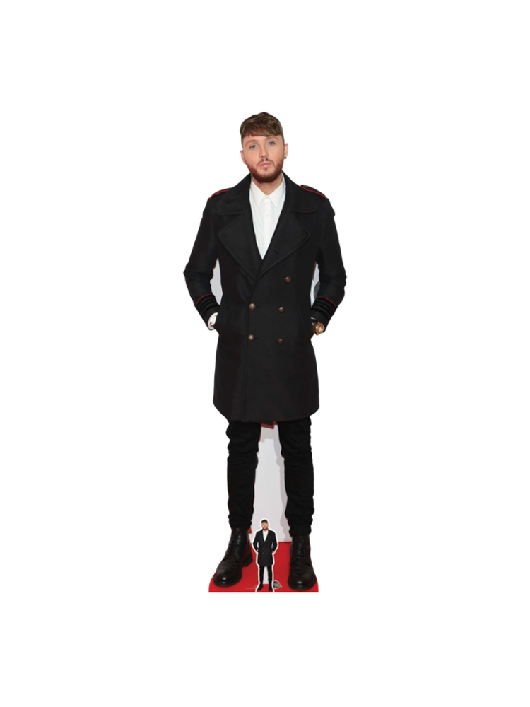 James Arthur Singer Songwriter Lifesize Cardboard Cutout With Free Mini Standee