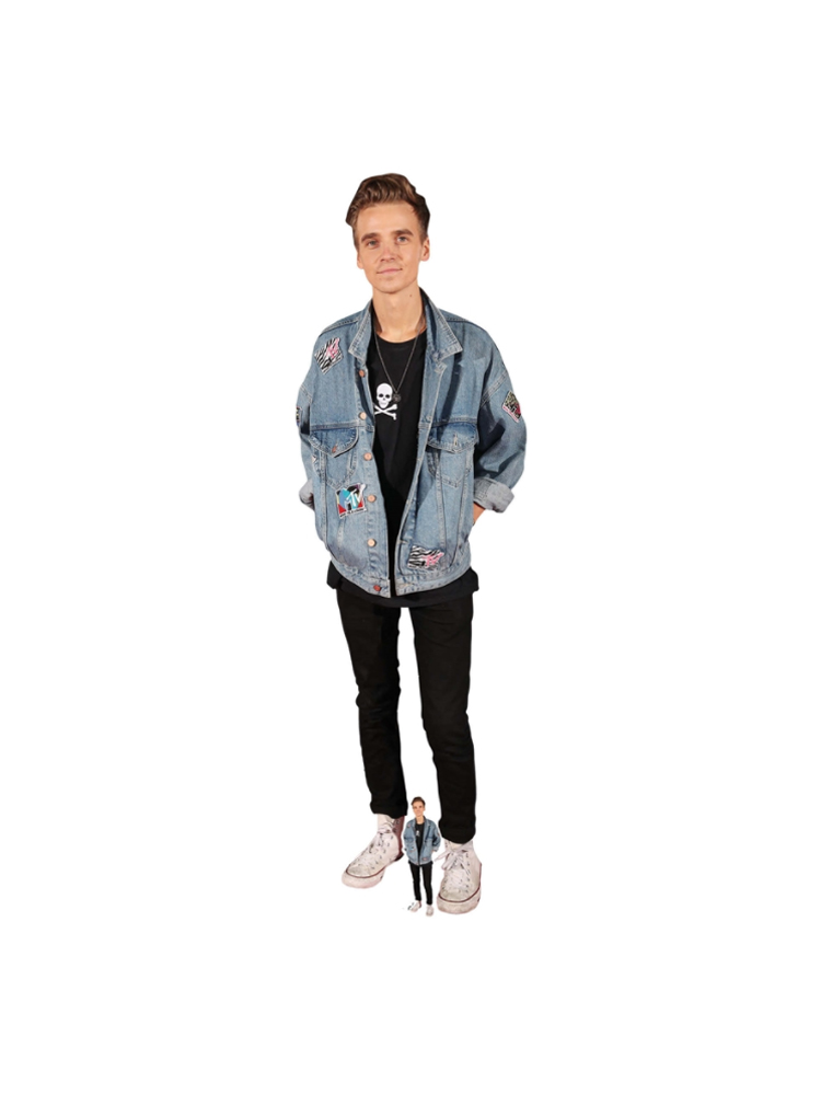 Joe Sugg Presenter Lifesize Cardboard Cutout With Free Mini Standee