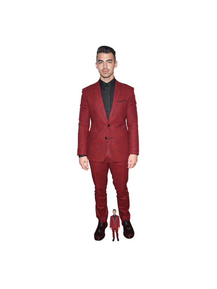 Joe Jonas Singer Lifesize Cardboard Cutout With Free Mini Standee