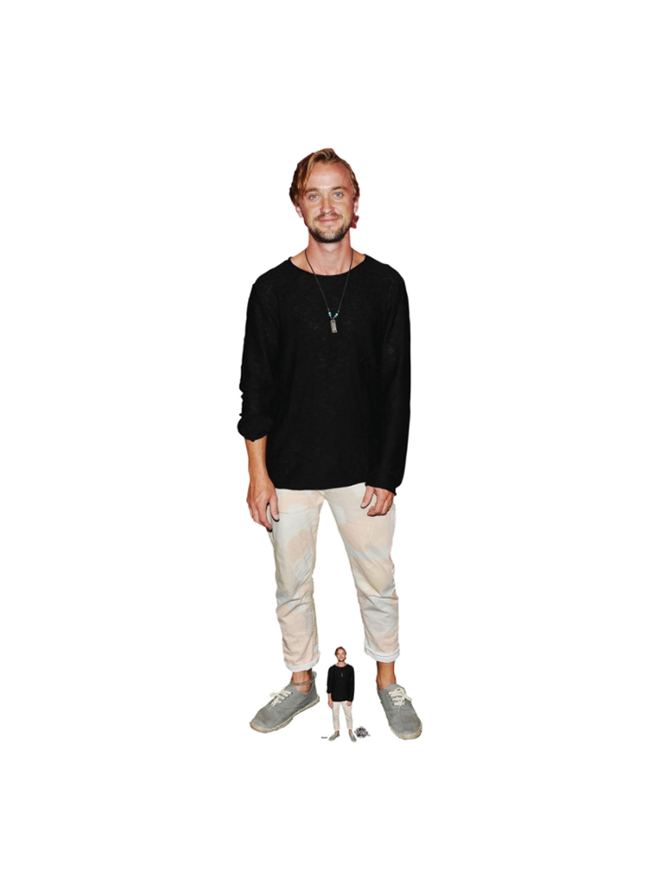  Tom Felton Actor Trainers Lifesize Cardboard Cutout With Free Mini Standee