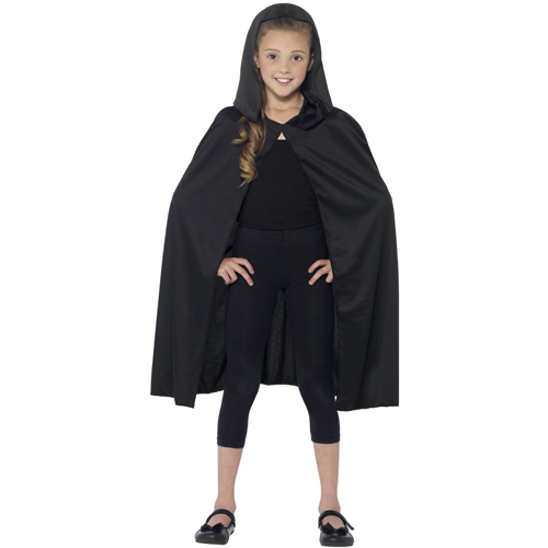 Cape Hooded Black