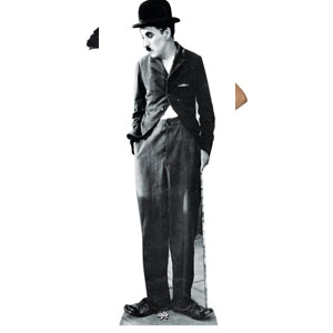 Charlie Chaplin Cardboard Cutout   