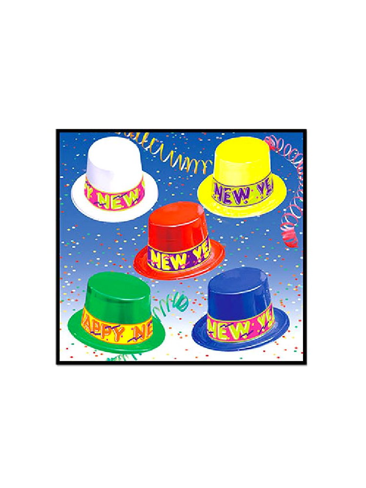 Colourama New Years Eve Party Top Hats (25)