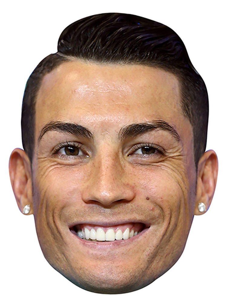 Cristiano Ronaldo Mask (Portugal) - Novelties (Parties) Direct Ltd