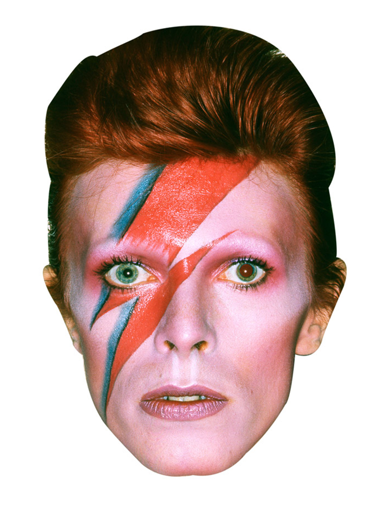 David Bowie Mask (Aladdin Sane)