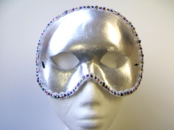 Cocktail Silver Party Eyemask 