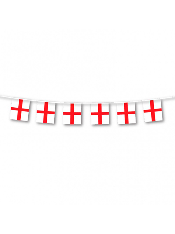 England St George Bunting 6m 20 flags