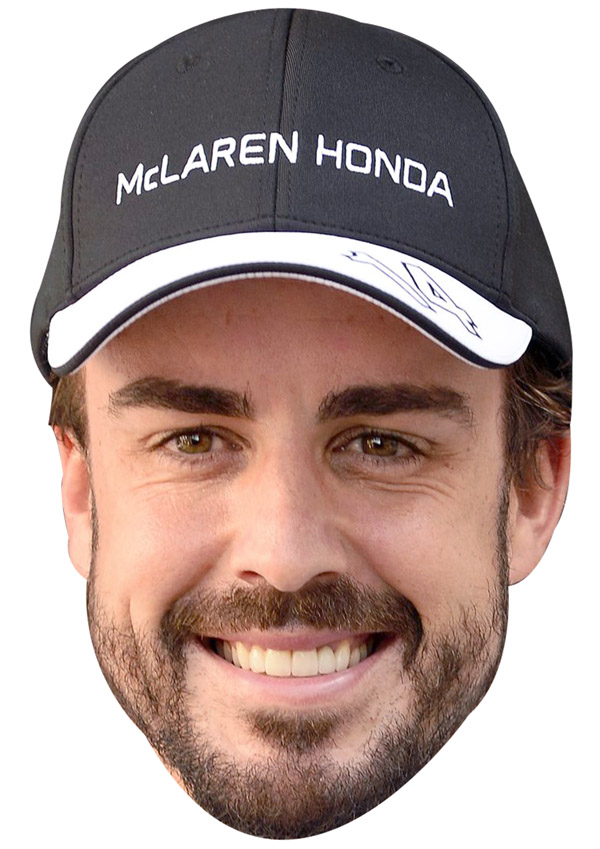 Fernando Alonso Cap Mask