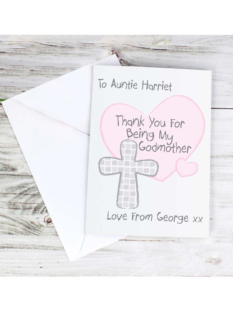 Personalised Godmother Card