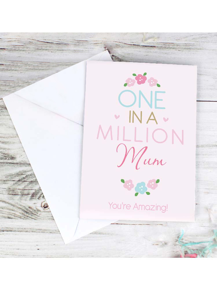 Personalised One in a Million Card