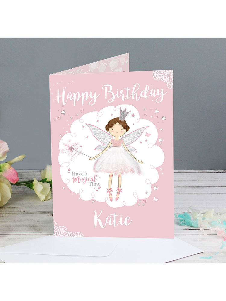 Personalised Fairy Princess Card