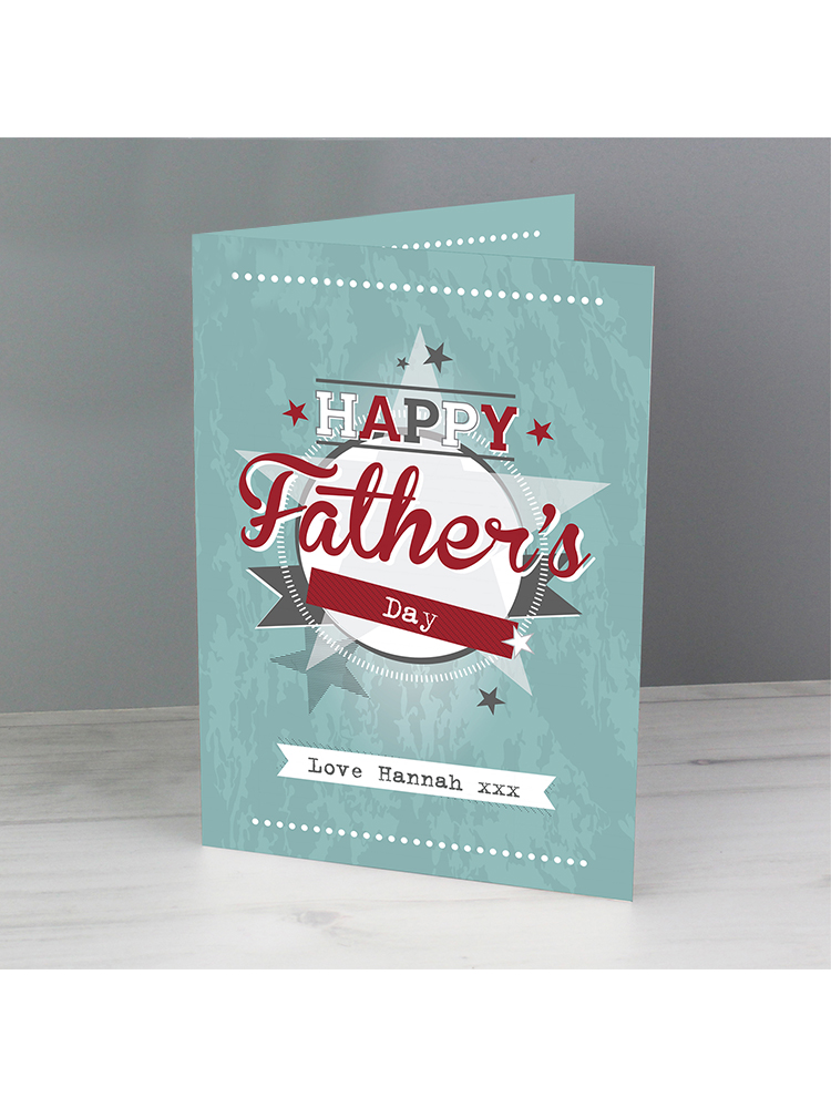 Personalised 50s Retro Card