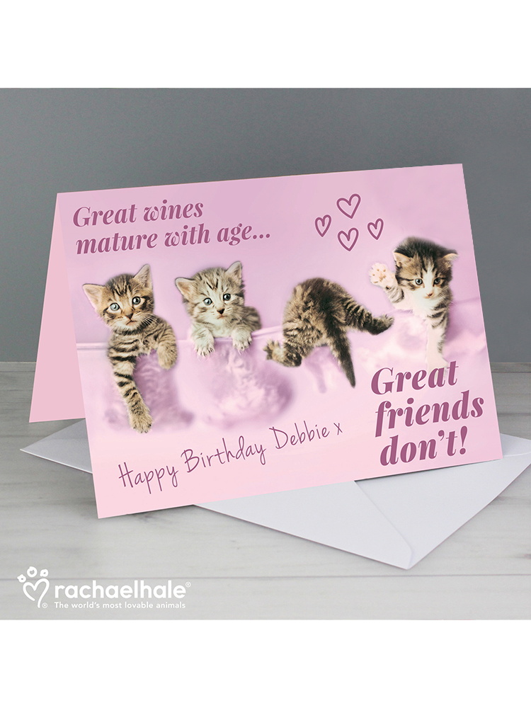 Personalised Rachael Hale 'Great Friends' Card