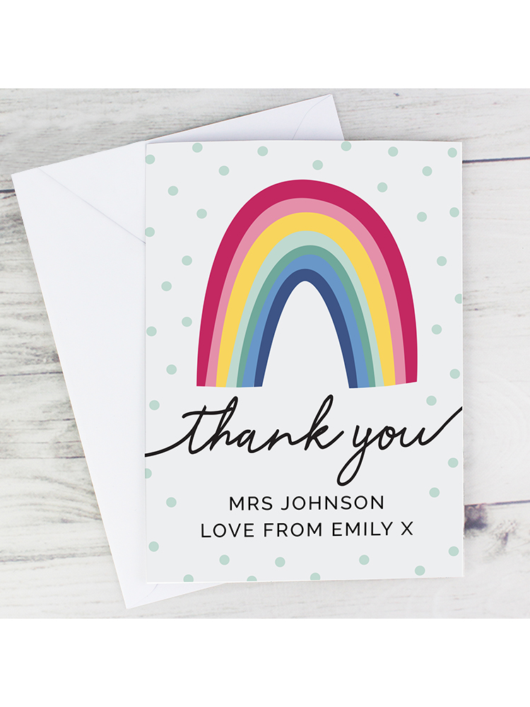 Personalised Thank You Card