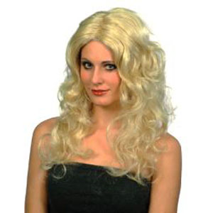 Glamour Wig - Blonde Long Curls (Quantity 1)