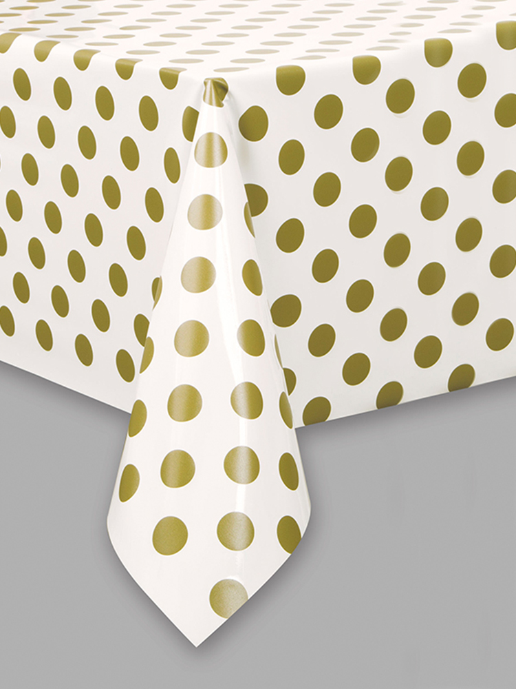 Gold Dot Table cover 