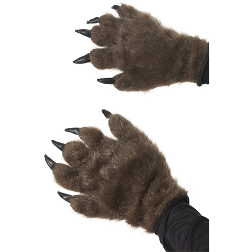 Hairy Monster Hands, Brown