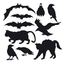 Halloween Silhouettes  