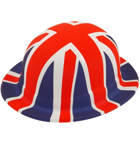  Union Jack Bowler Hat