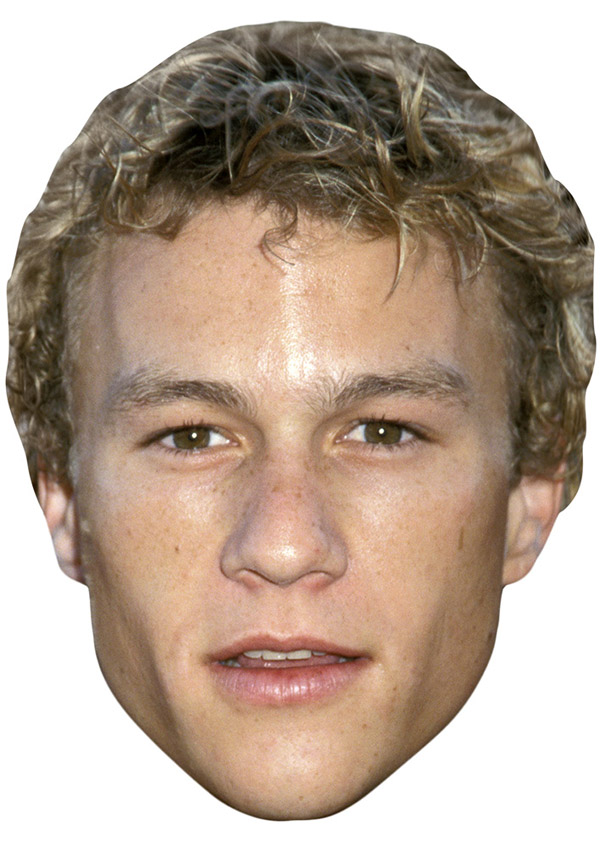 Heath Ledger Young Face Mask