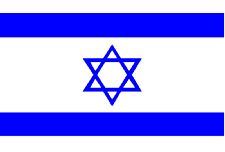 Israel Flag 8ft x 5ft  With Eyelets For Hanging 