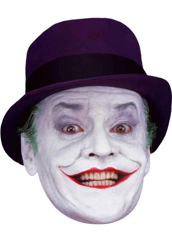 Jack Nicholson Joker Face Mask