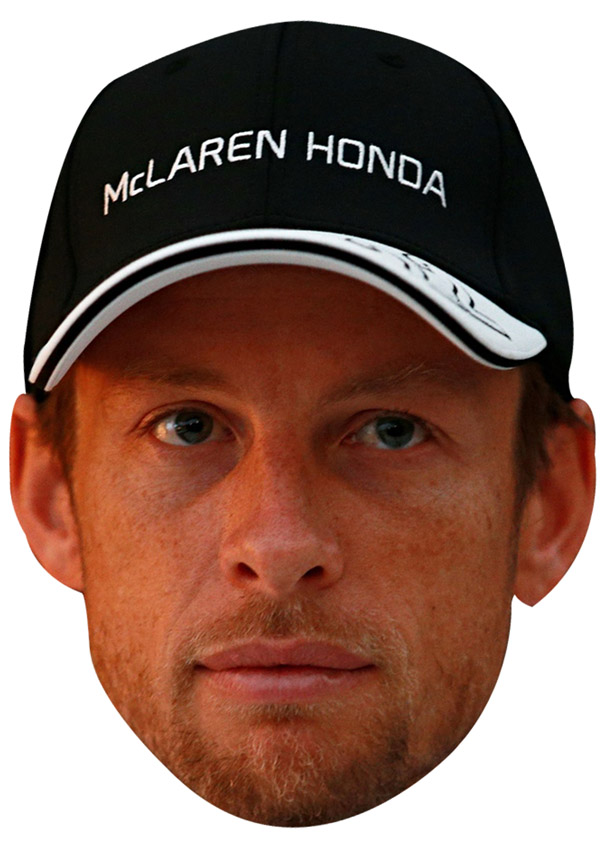 Jenson Button Cap Mask