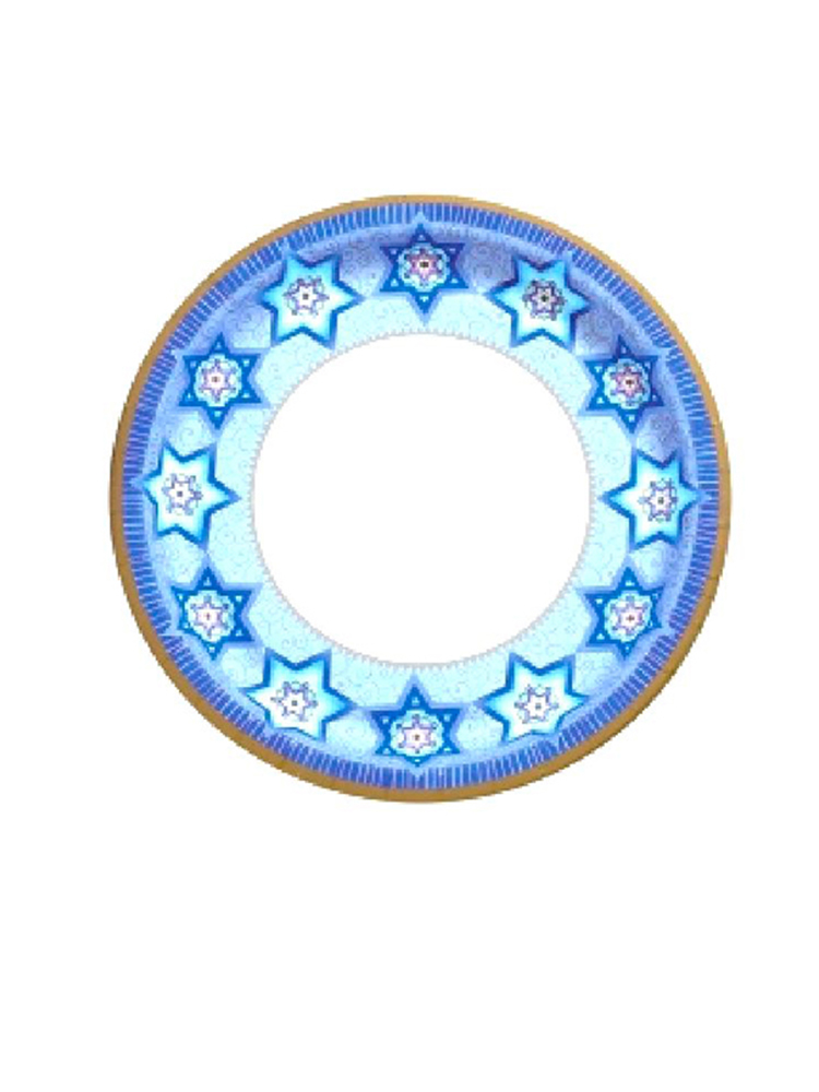 Judaica 10.25" Paper Plates 