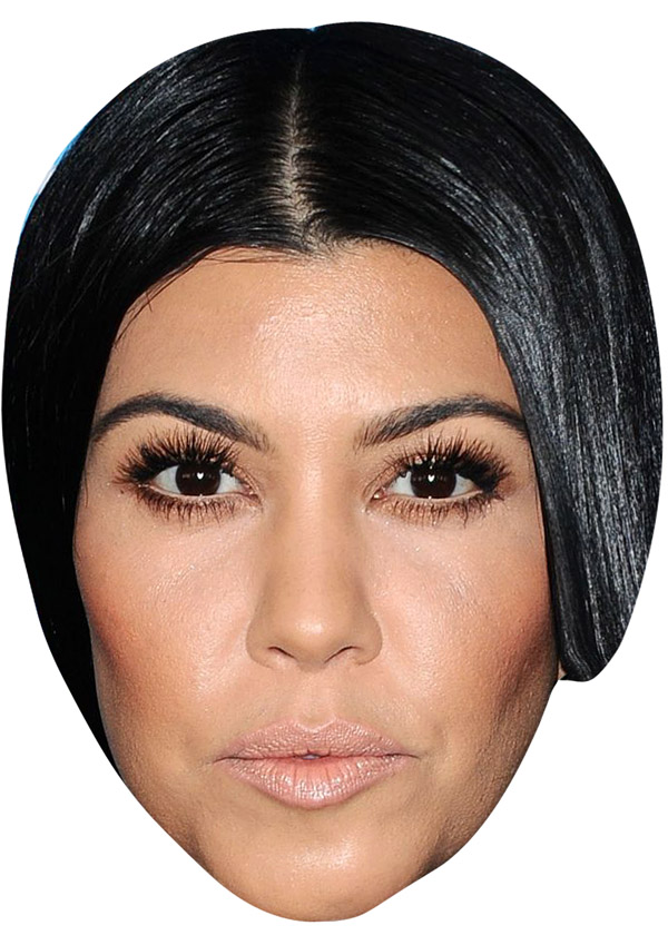 Kourtney Kardashian Mask