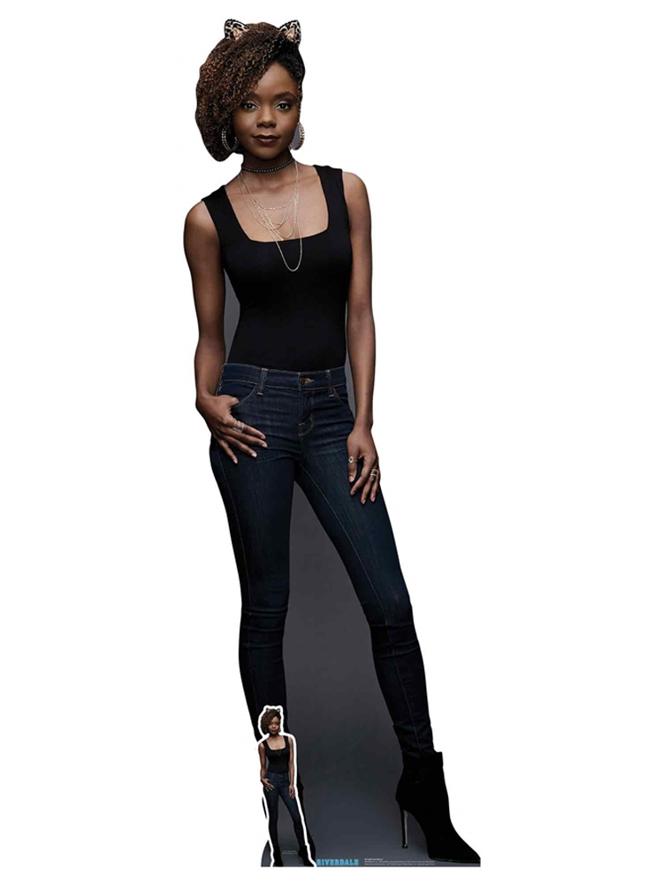  Lifesize Cardboard Cutout Josie McCoy (Ashleigh Murray) Riverdale