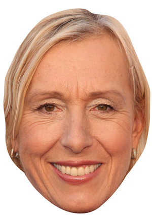 Martina Navratilova Mask