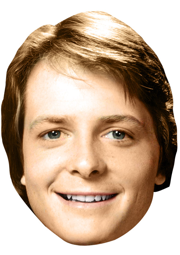 Michael J Fox Young Mask