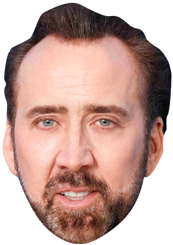 NICOLAS CAGE MASK