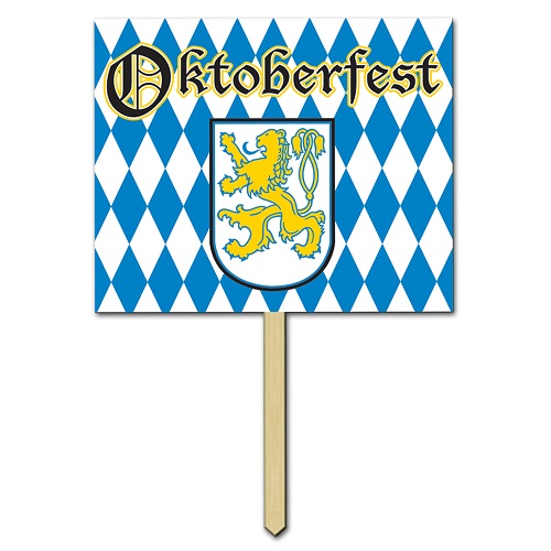 Oktoberfest Garden Sign 